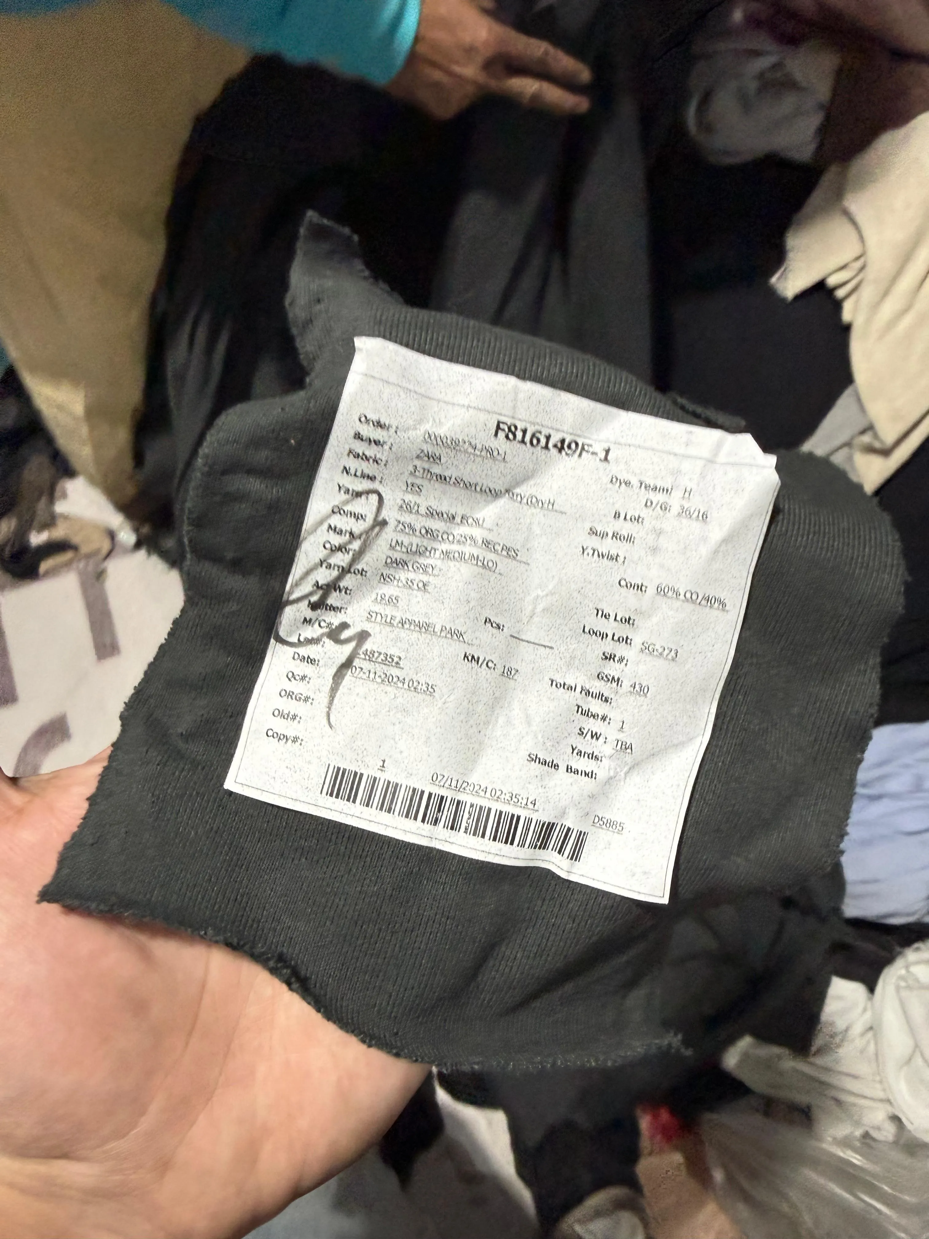 420 GSM TERRY HOODIE IN ZARA FABRIC gallery image 3